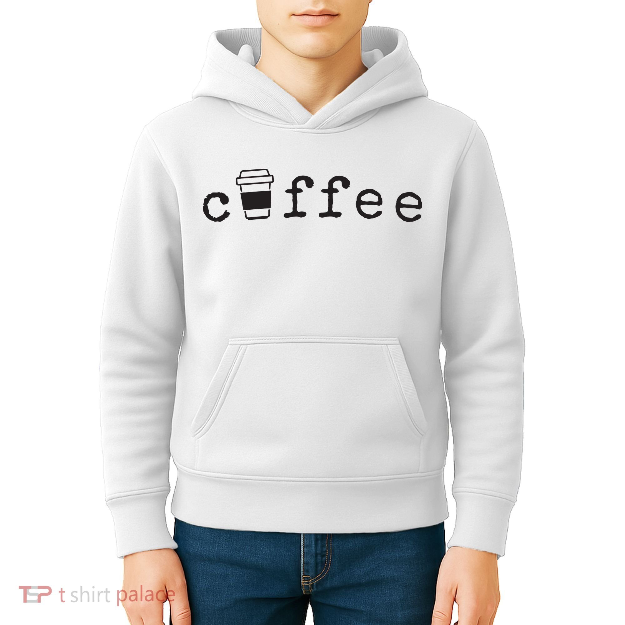 Coffee Cute Novelty Item For Coffee Lovers Kids Hoodie
