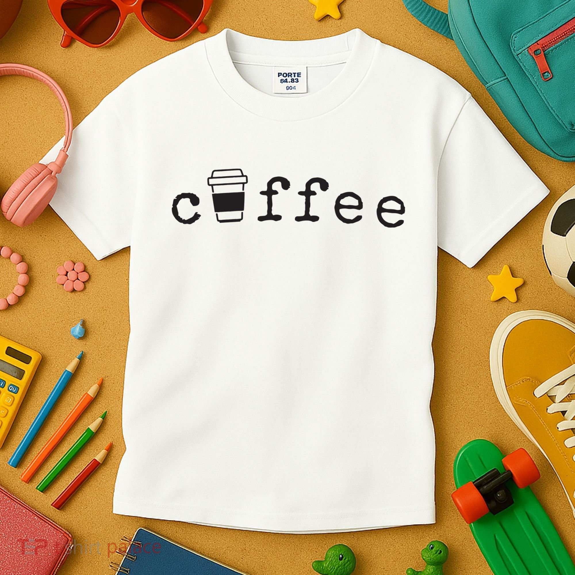 Coffee Cute Novelty Item For Coffee Lovers Kids T-Shirt