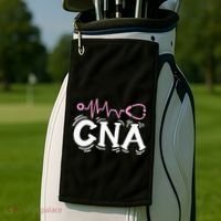 Cna Certified Nursing Assistant Golf Towel thumb 2