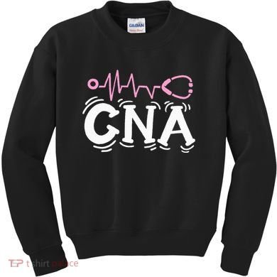 Cna Certified Nursing Assistant Kids Sweatshirt