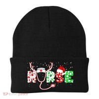 Cute Christmas Nurse Logo Beanie thumb 0