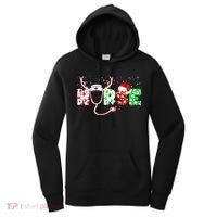 Cute Christmas Nurse Logo Women's Hoodie thumb 0