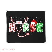 Cute Christmas Nurse Logo Mousepad thumb 0