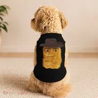 Cowboy Chicken Nugget Meme Doggie Tank thumb 2