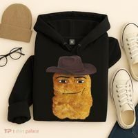 Cowboy Chicken Nugget Meme Hoodie thumb 4