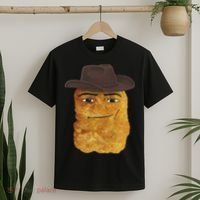 Cowboy Chicken Nugget Meme T-Shirt thumb 2