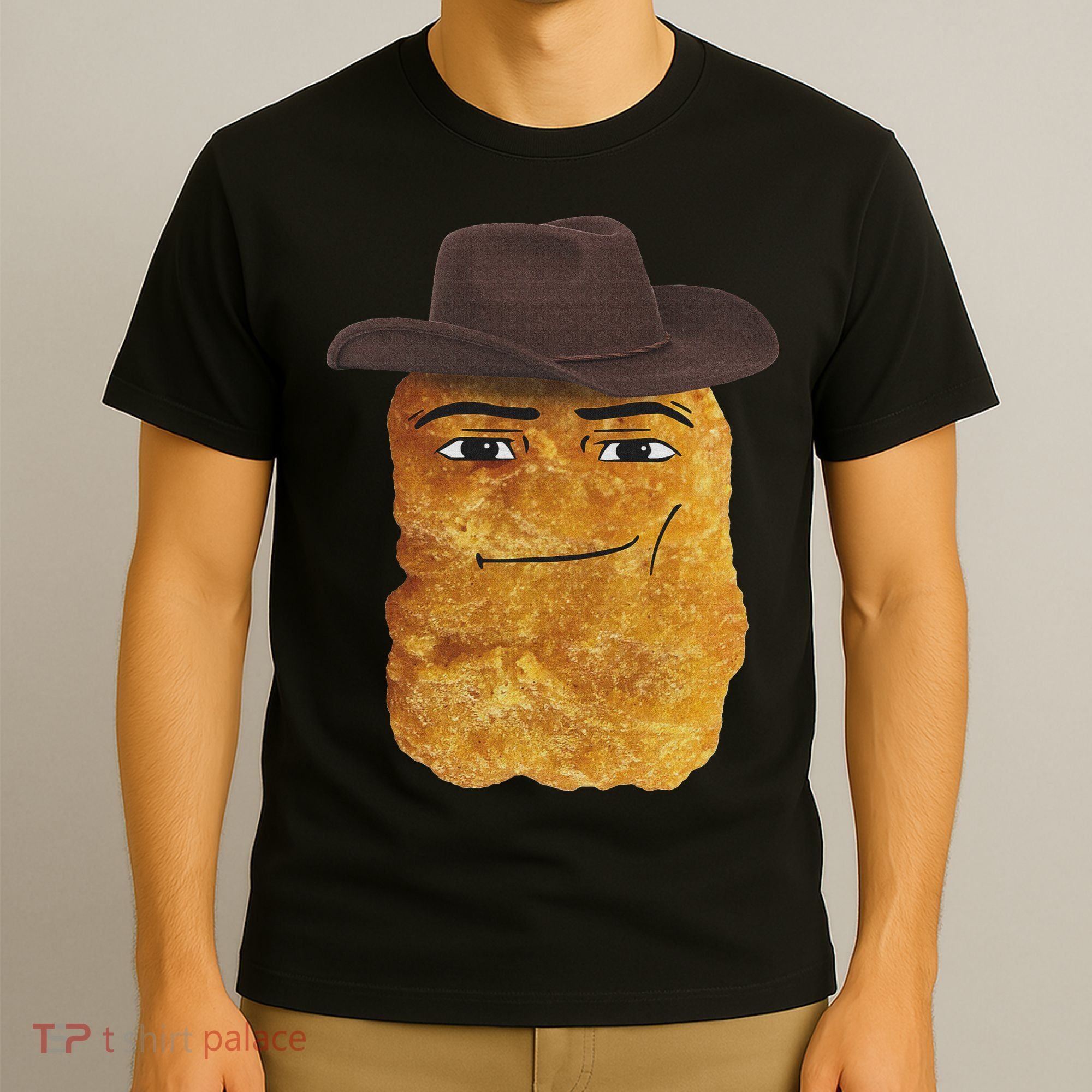 Cowboy Chicken Nugget Meme T-Shirt