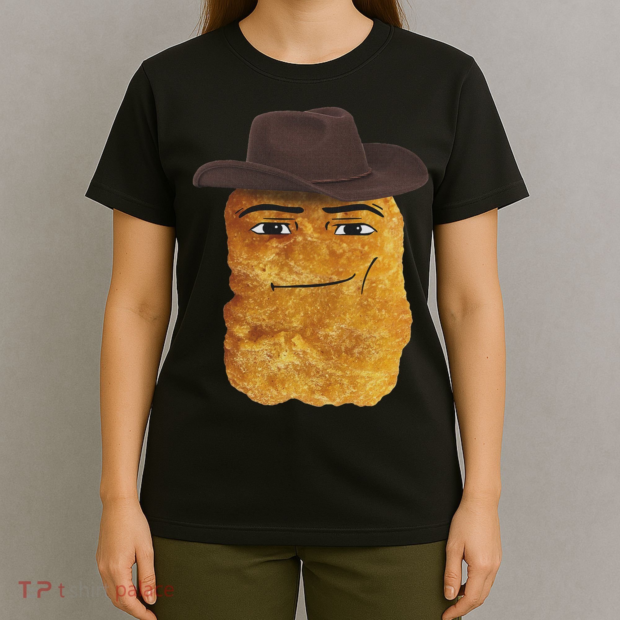 Cowboy Chicken Nugget Meme T-Shirt