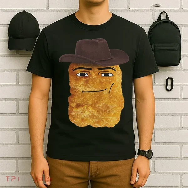 Cowboy Chicken Nugget Meme T-Shirt
