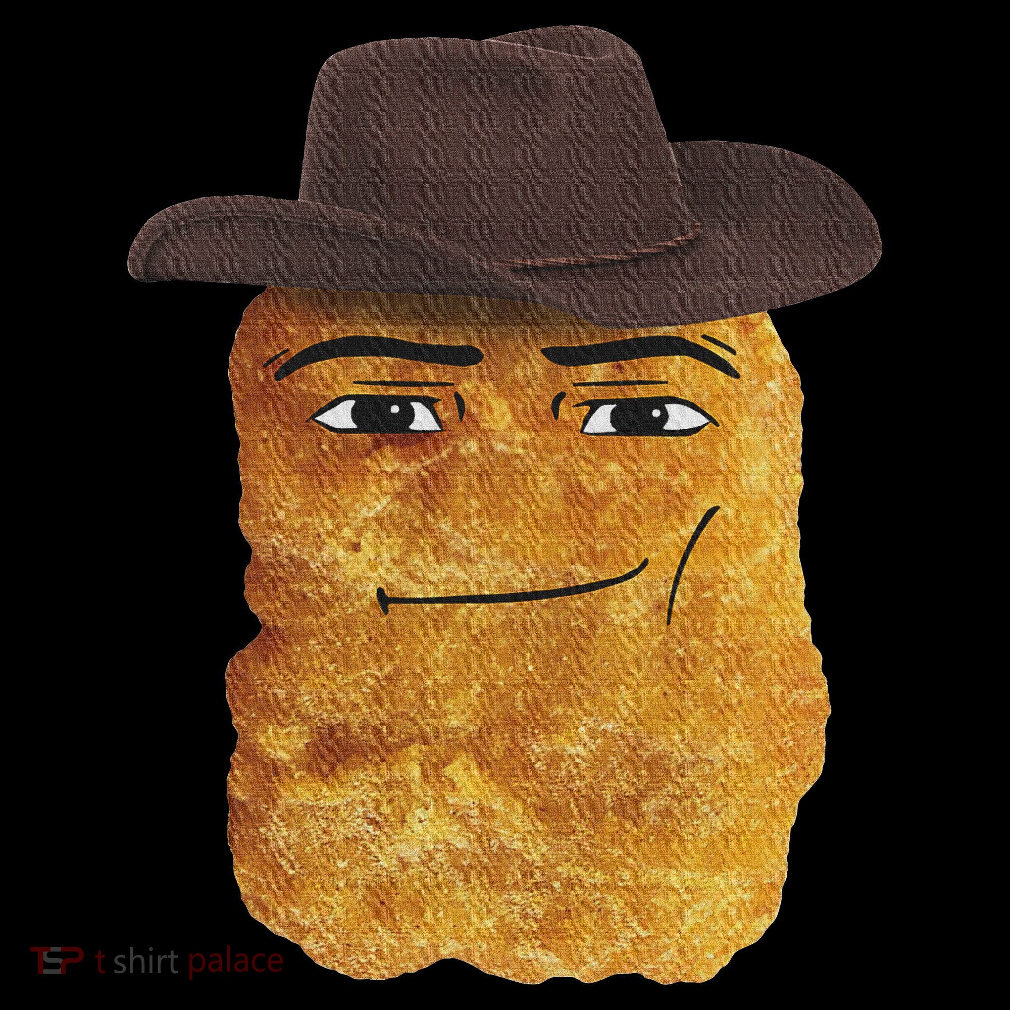 Cowboy Chicken Nugget Meme Bucket Hat