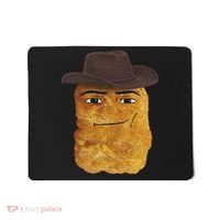 Cowboy Chicken Nugget Meme Mousepad thumb 0