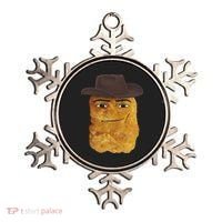 Cowboy Chicken Nugget Meme Ornament thumb 0
