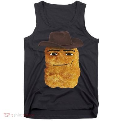 Cowboy Chicken Nugget Meme Tank Top