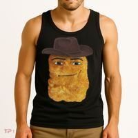 Cowboy Chicken Nugget Meme Tank Top thumb 3