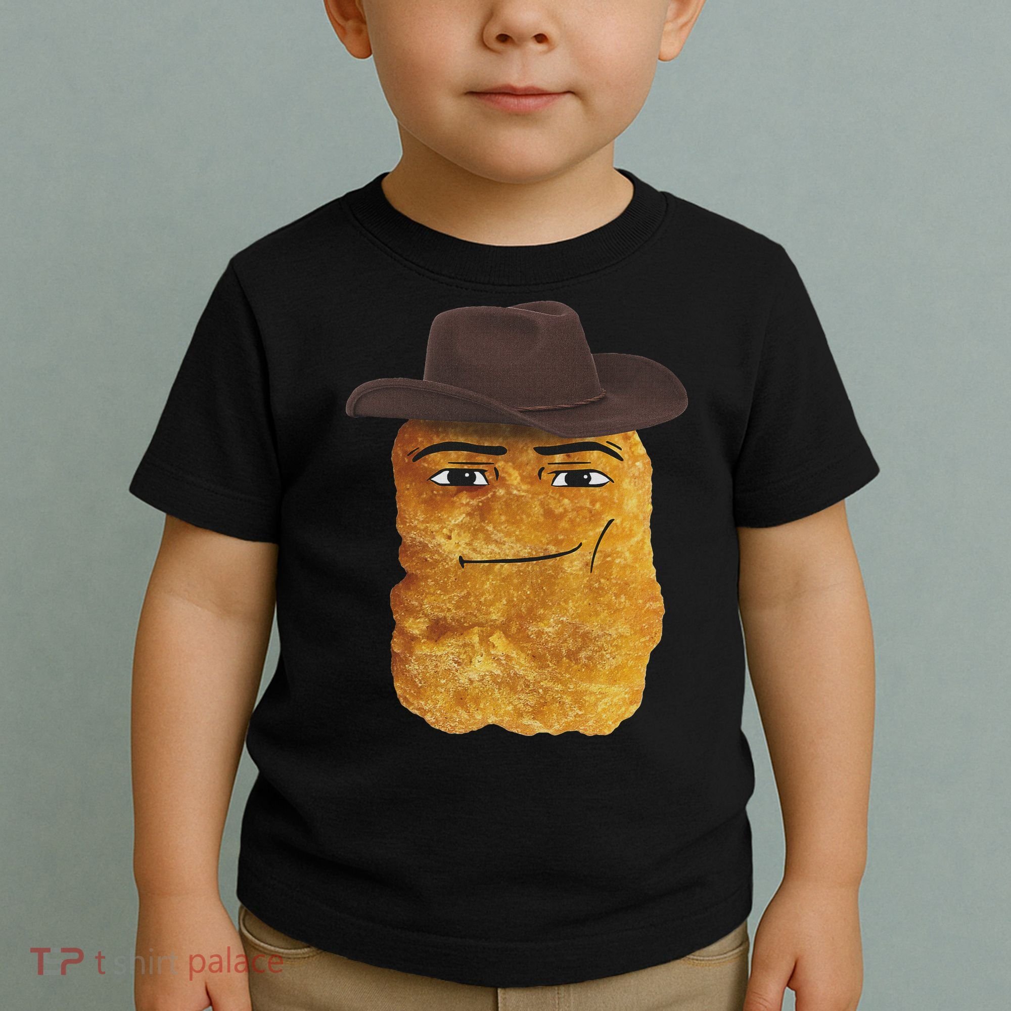 Cowboy Chicken Nugget Meme Toddler T-Shirt