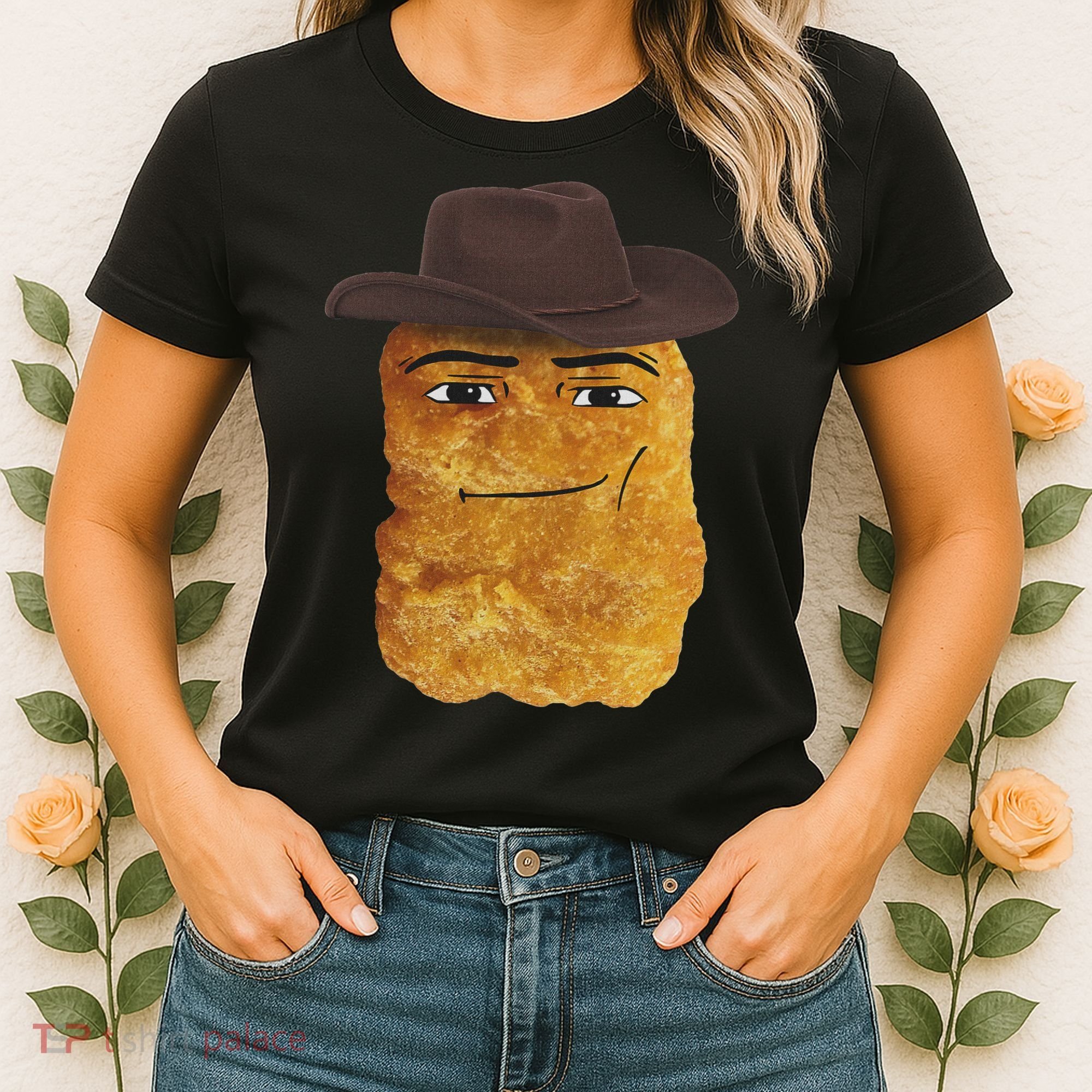Cowboy Chicken Nugget Meme Women's T-Shirt