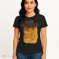Cowboy Chicken Nugget Meme Women's T-Shirt thumb 4