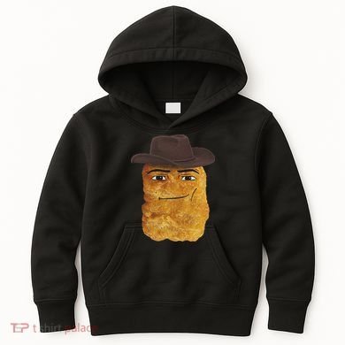 Cowboy Chicken Nugget Meme Kids Hoodie