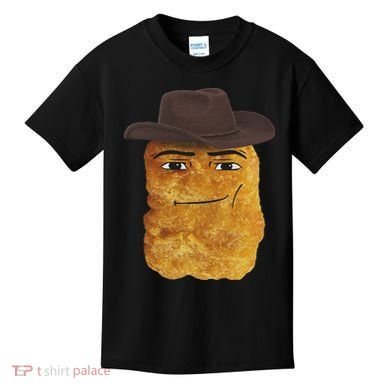 Cowboy Chicken Nugget Meme Kids T-Shirt