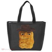 Cowboy Chicken Nugget Meme Tote Bag thumb 0