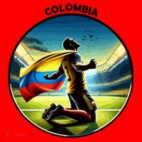 Cool Colombia National Soccer Team With Flag Santa Hat thumb 1