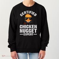 Cool Chicken Nugget Nug Life Food Lovers Women's Sweatshirt thumb 0
