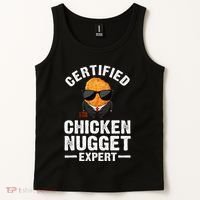 Cool Chicken Nugget Nug Life Food Lovers Tank Top thumb 2