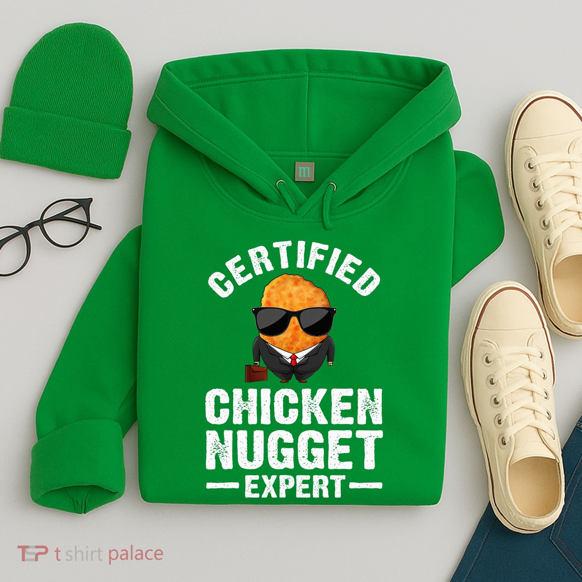 Cool Chicken Nugget Nug Life Food Lovers Hoodie