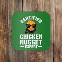 Cool Chicken Nugget Nug Life Food Lovers Coaster thumb 0