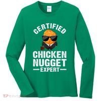 Cool Chicken Nugget Nug Life Food Lovers Women's Long Sleeve Shirt thumb 0