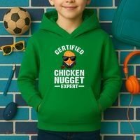 Cool Chicken Nugget Nug Life Food Lovers Kids Hoodie thumb 2