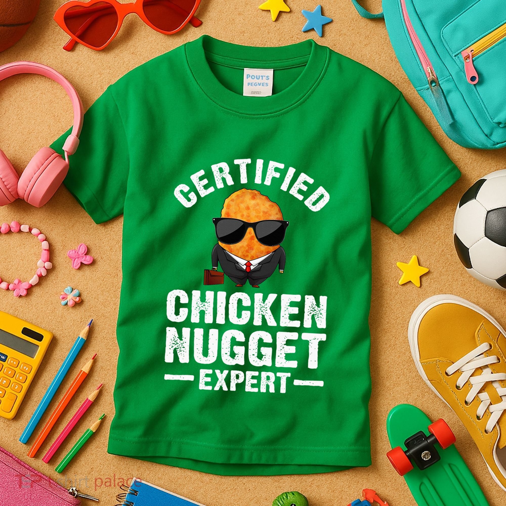 Cool Chicken Nugget Nug Life Food Lovers Kids T-Shirt
