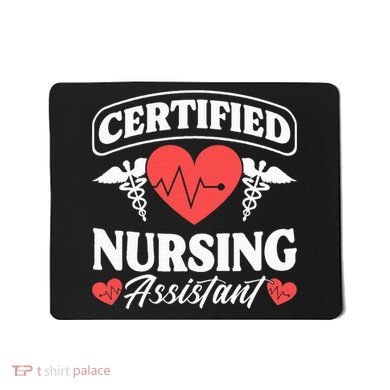 Cna Certified Nursing Assistant Certified Nursing Assistant Mousepad