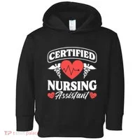Cna Certified Nursing Assistant Certified Nursing Assistant Toddler Hoodie thumb 0