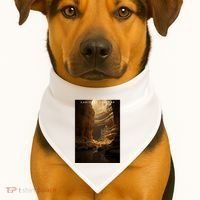 Carlsbad Caverns National Park USA-Made Doggie Bandana thumb 1