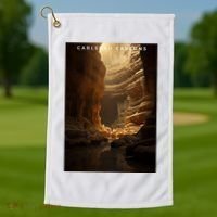 Carlsbad Caverns National Park Golf Towel thumb 1