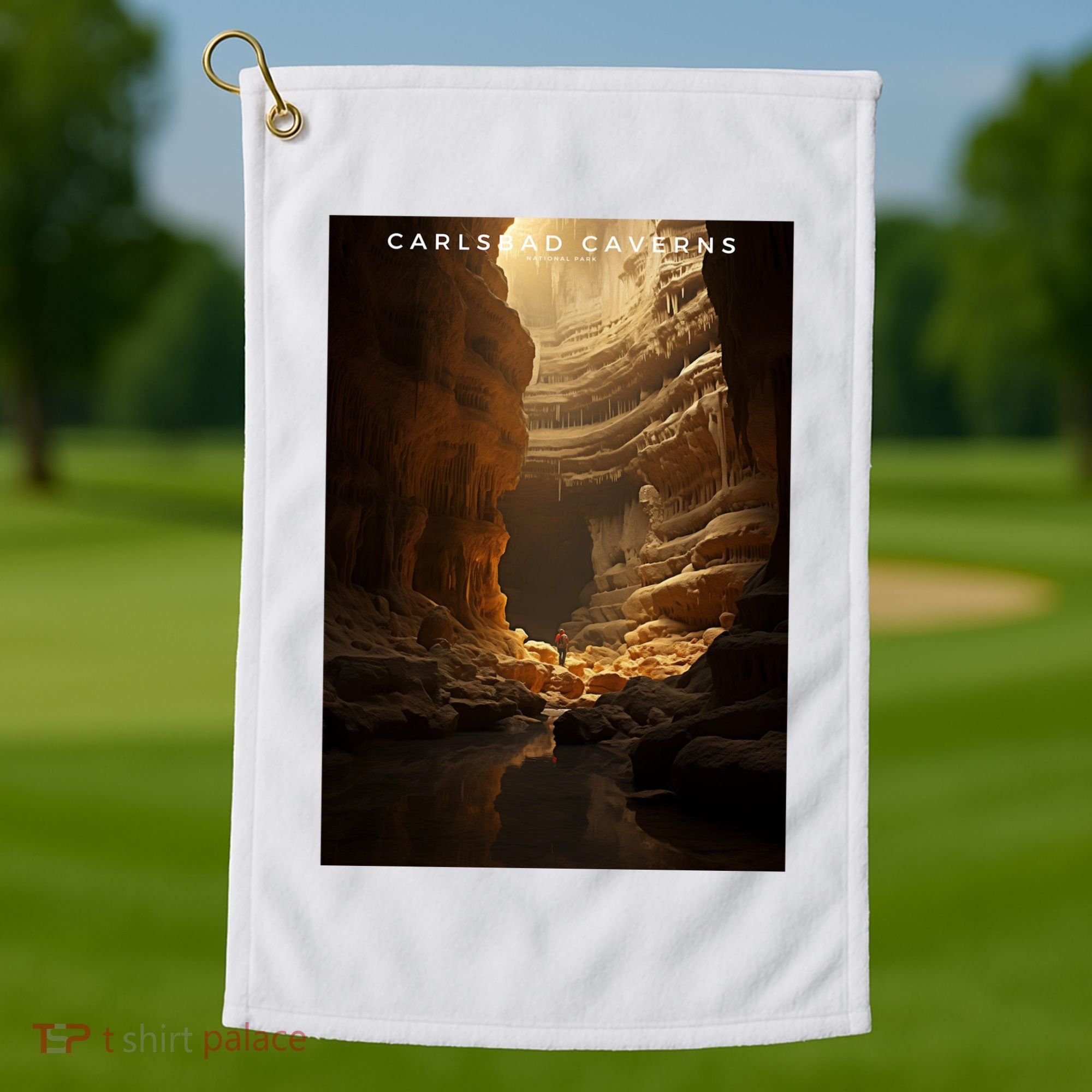 Carlsbad Caverns National Park Golf Towel