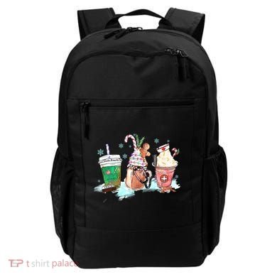 Christmas Coffee Nurse Backpack
