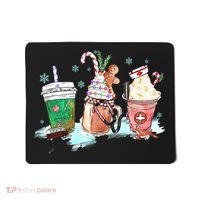 Christmas Coffee Nurse Mousepad thumb 0