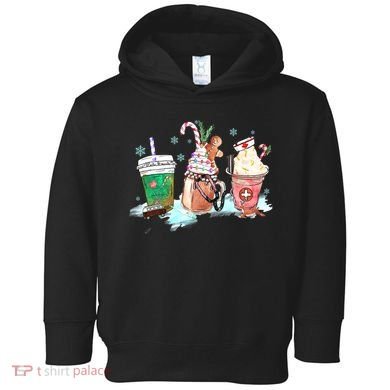 Christmas Coffee Nurse Toddler Hoodie