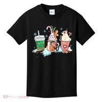 Christmas Coffee Nurse Kids T-Shirt thumb 0