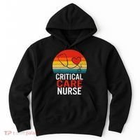 Critical Care Nurse ICU Nurses Week Intensive Care Graduate Hoodie thumb 0
