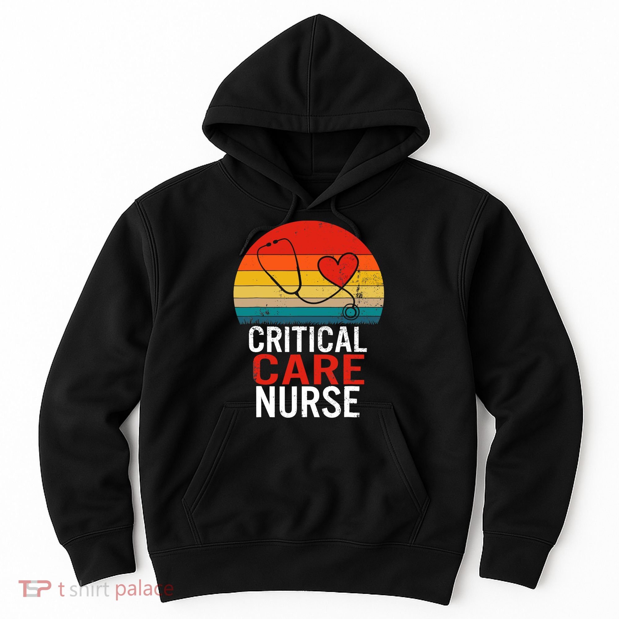 Critical Care Nurse ICU Nurses Week Intensive Care Graduate Hoodie