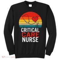 Critical Care Nurse ICU Nurses Week Intensive Care Graduate Sweatshirt thumb 0