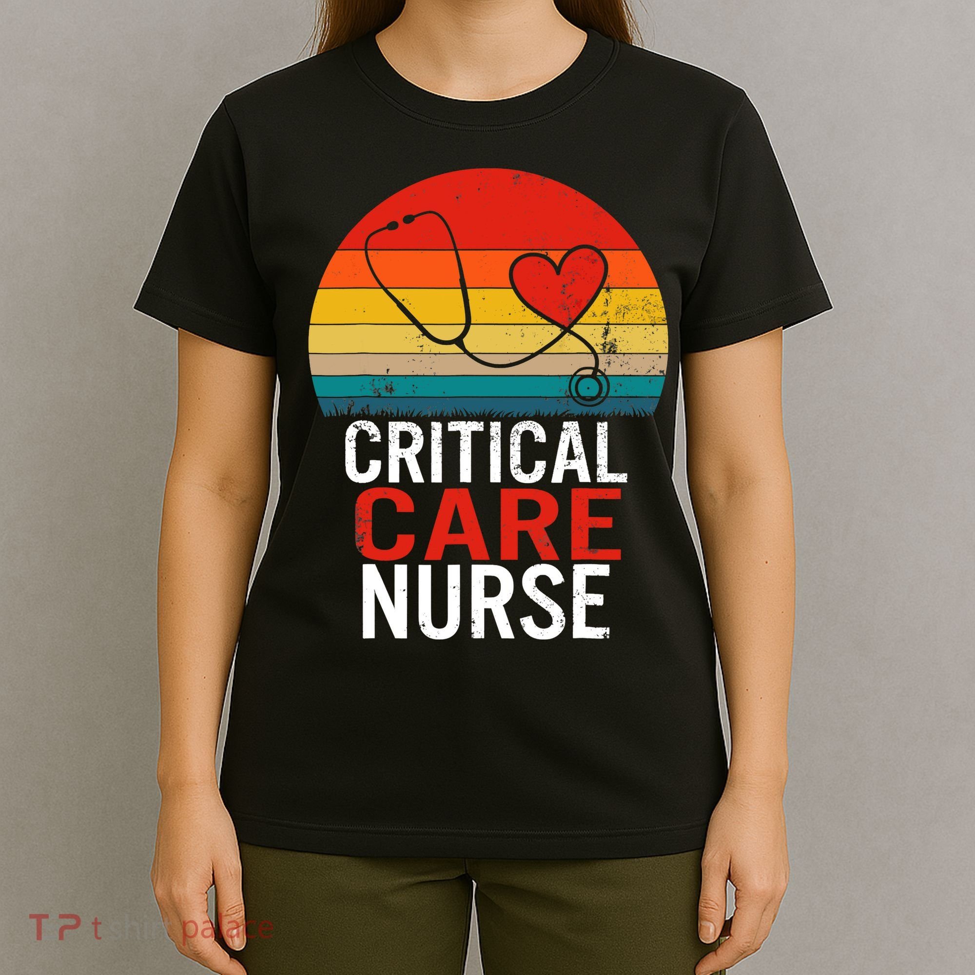Critical Care Nurse ICU Nurses Week Intensive Care Graduate T-Shirt