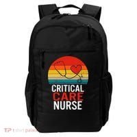 Critical Care Nurse ICU Nurses Week Intensive Care Graduate Backpack thumb 0