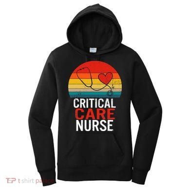 Critical Care Nurse ICU Nurses Week Intensive Care Graduate Women's Hoodie