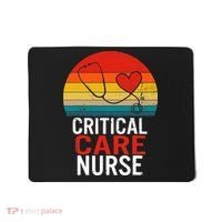 Critical Care Nurse ICU Nurses Week Intensive Care Graduate Mousepad thumb 0
