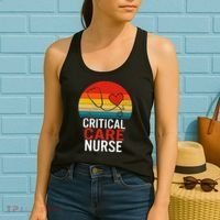 Critical Care Nurse ICU Nurses Week Intensive Care Graduate Women's Tank Top thumb 2