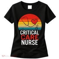 Critical Care Nurse ICU Nurses Week Intensive Care Graduate Women's T-Shirt thumb 0
